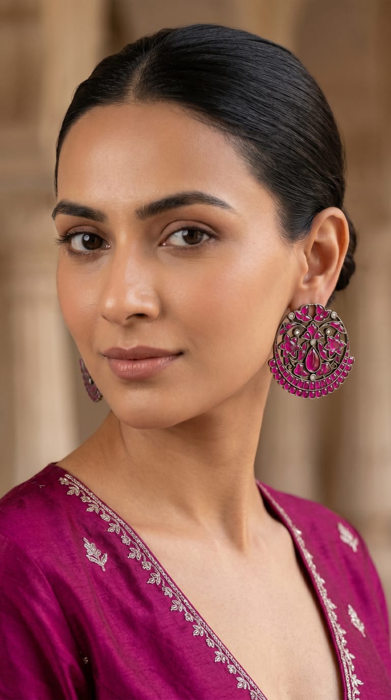 Kundan Earrings
