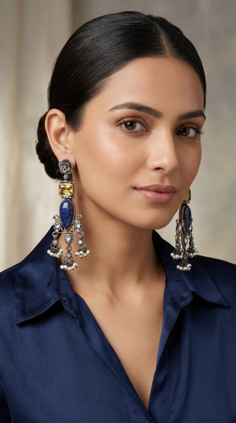 Kundan Earrings