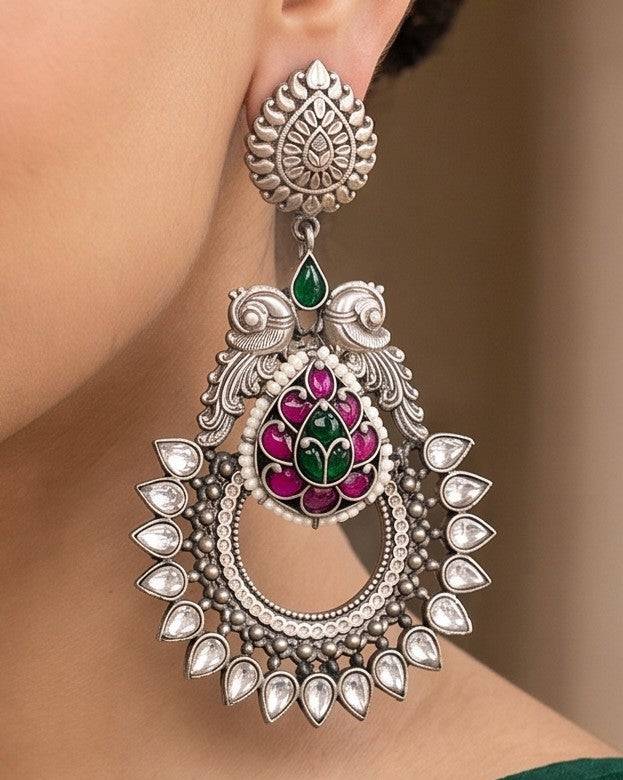 Kundan earrings