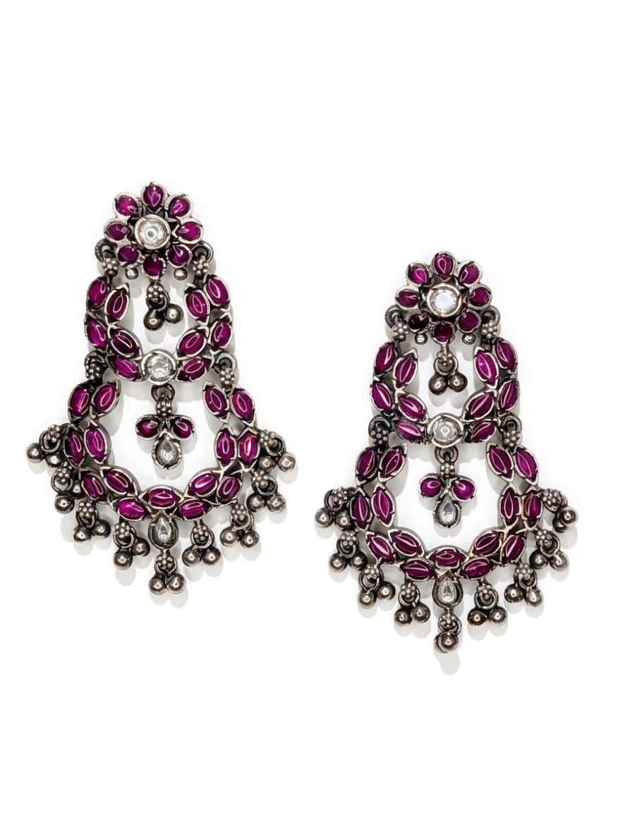 Kundan earrings