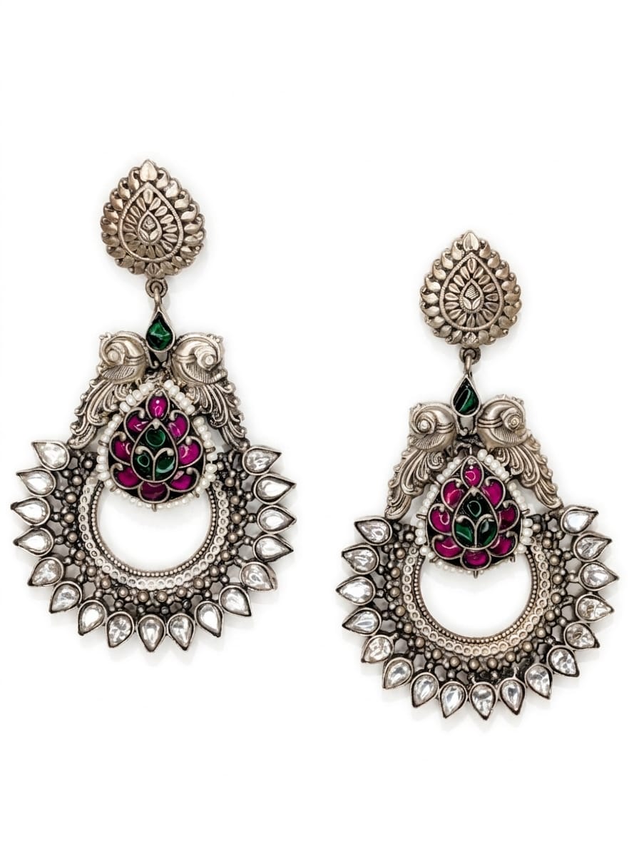 Kundan earrings