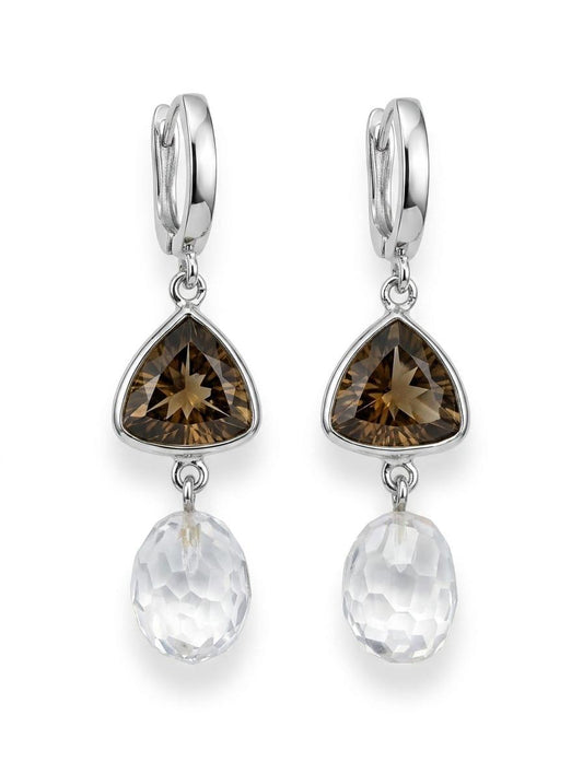 Semi-precious earrings