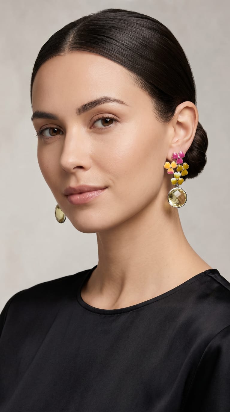 Semi-precious Earrings