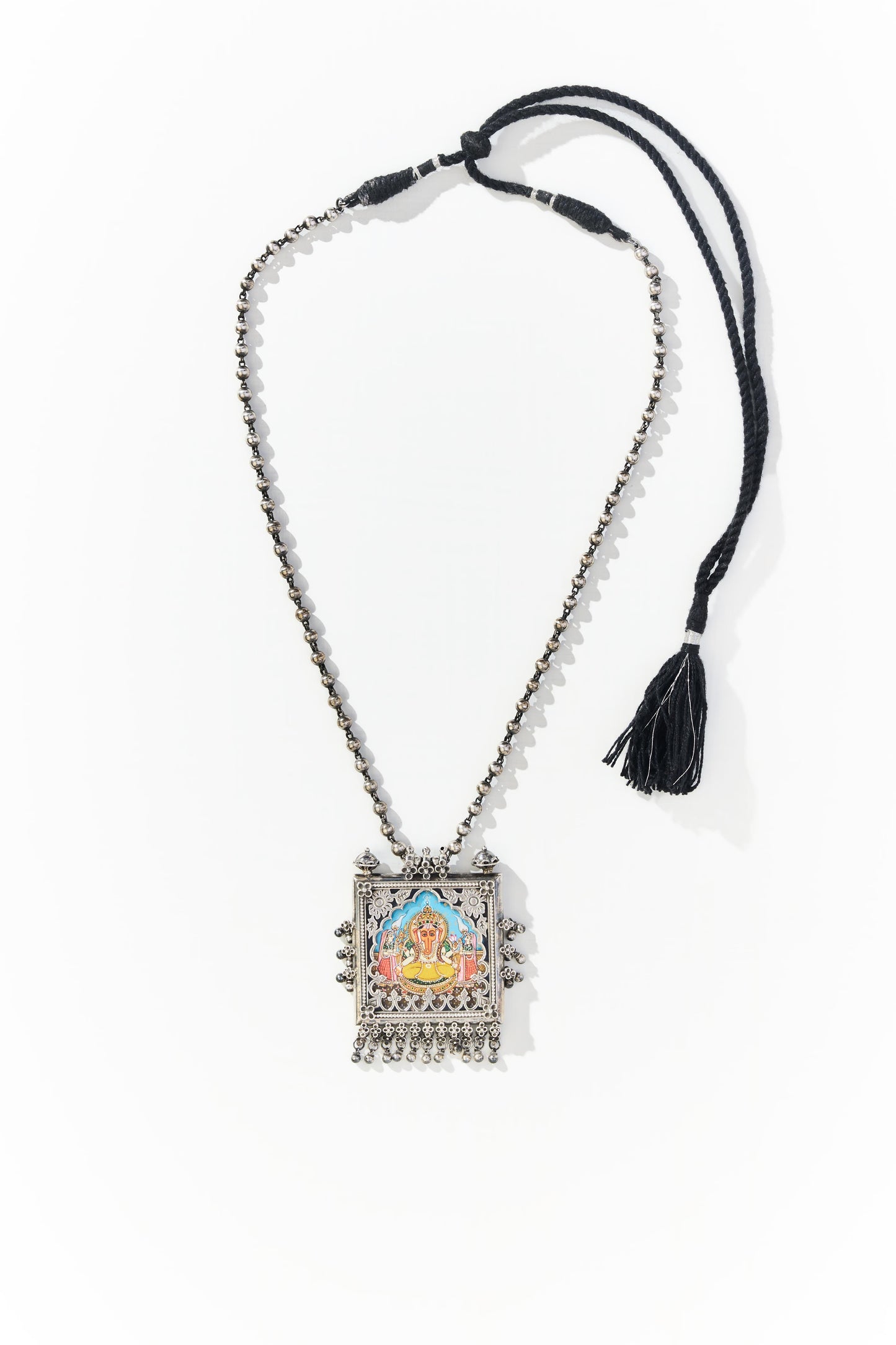 Painting pendant necklace