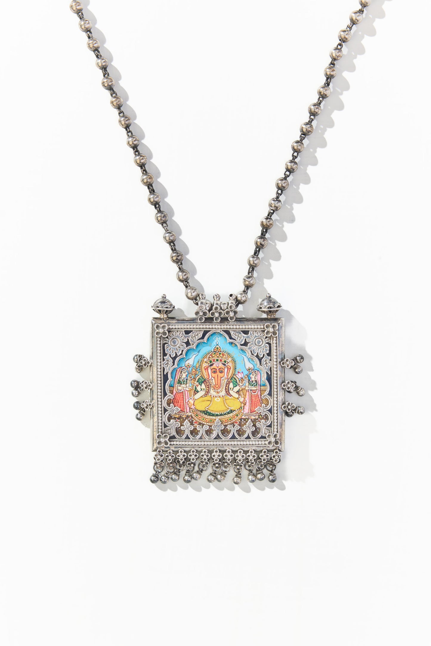 Painting pendant necklace