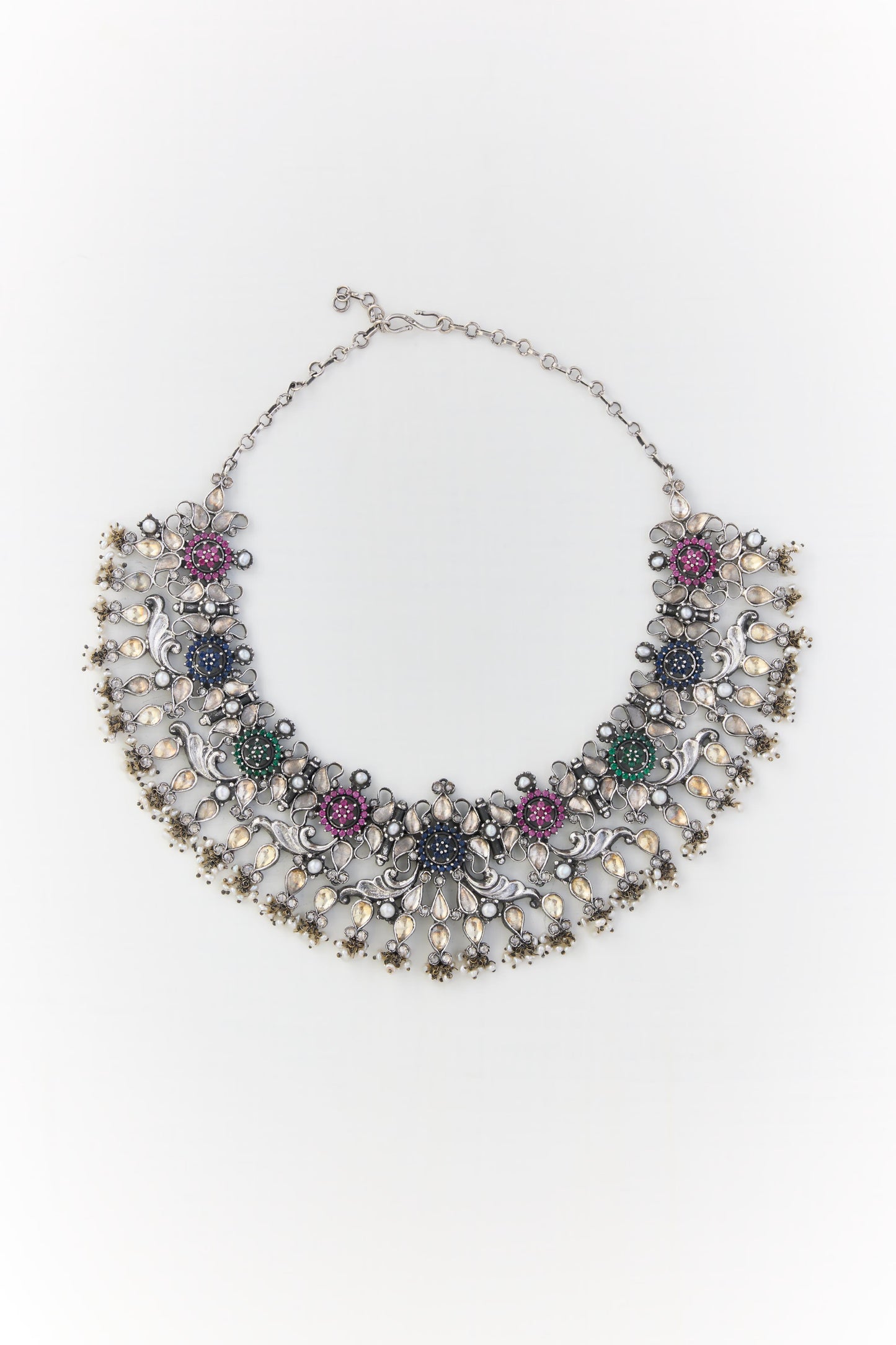 Etninic kundan Necklace