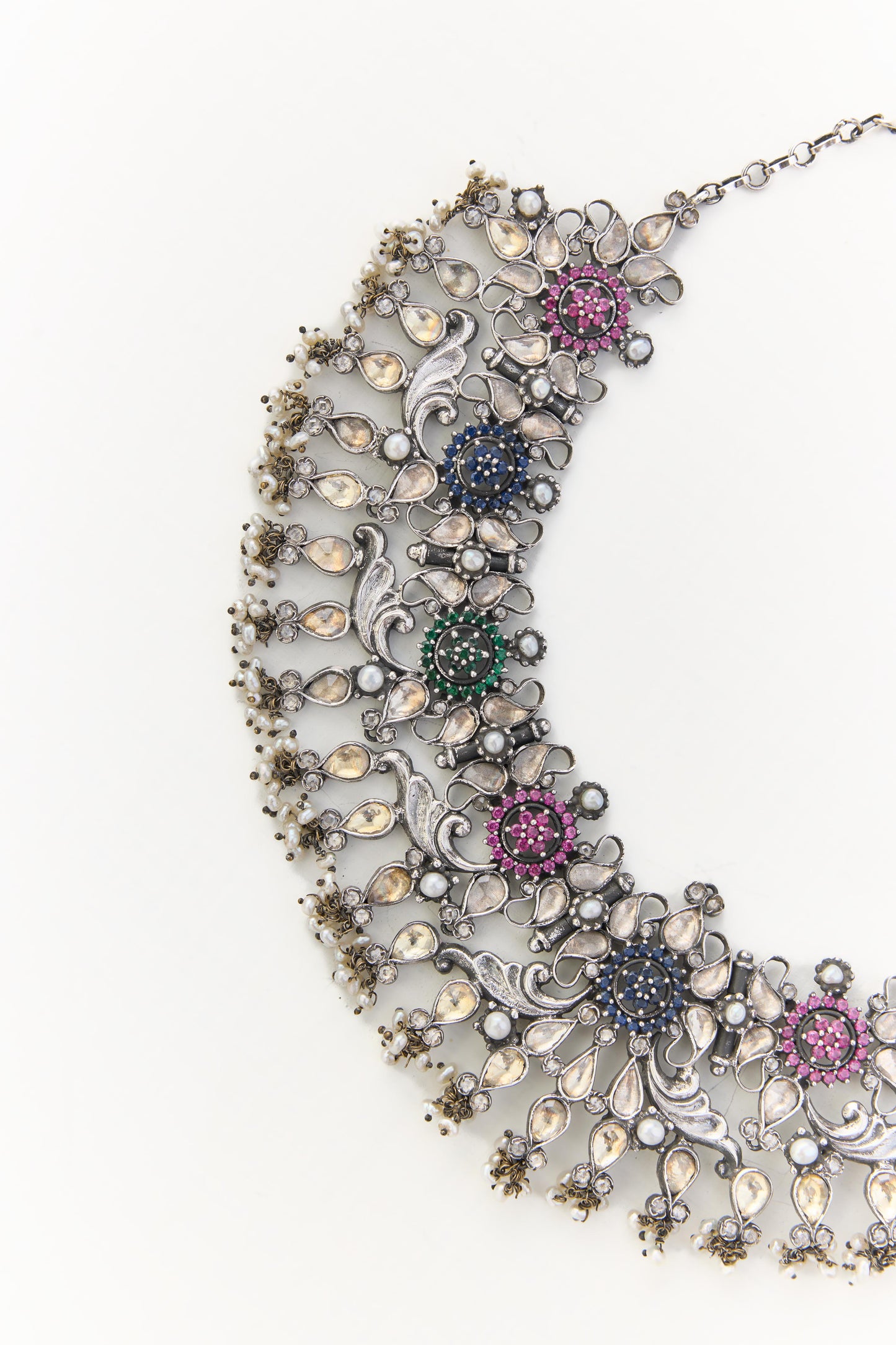 Etninic kundan Necklace